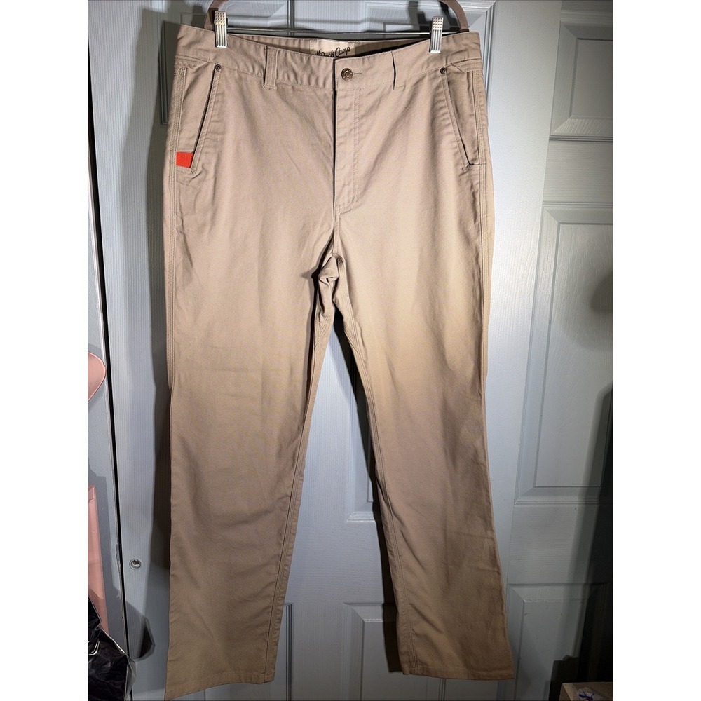 Duck Camp Men's 38 Tall Canvas Hunting Pants. Khaki. 38/33